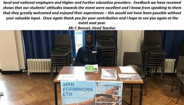 Careers Day at St Peter's School
